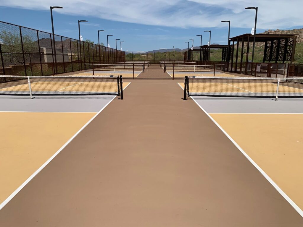 Ashler Hills Park Pickleball courts